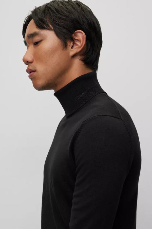 ΠΛΕΚΤΗ ΜΠΛΟΥΖΑ HUGO - 002 ΜΑΥΡΟ